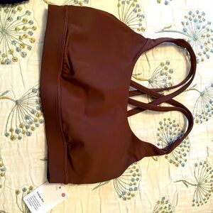 Java color lululemon Energy Bra size 4 nwt